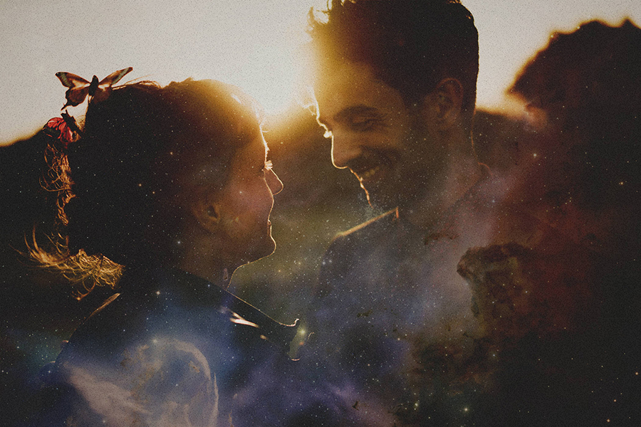 bruidsfotografie amsterdam double exposure by mark hadden wedding photographer