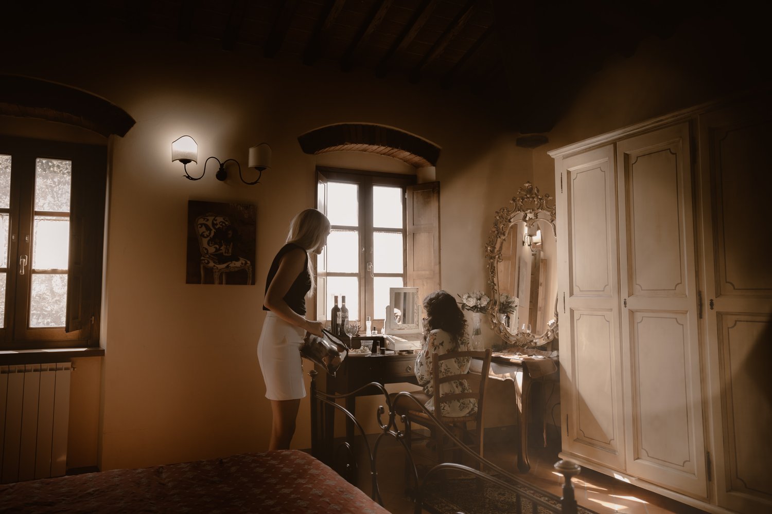 bride hair and makeup tuscany wedding photographer amsterdam