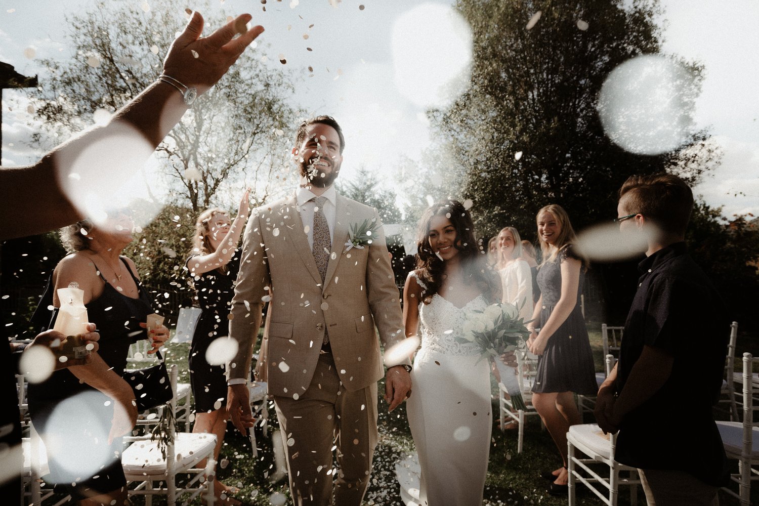 the best wedding photography amsterdam just married couple in tuscany