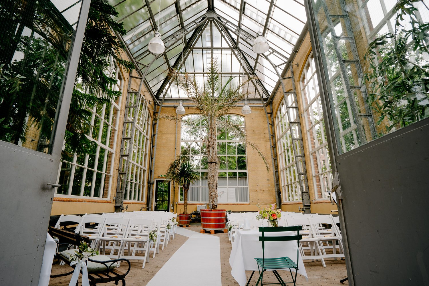 bruiloft hortus botanicus fotografie mark hadden