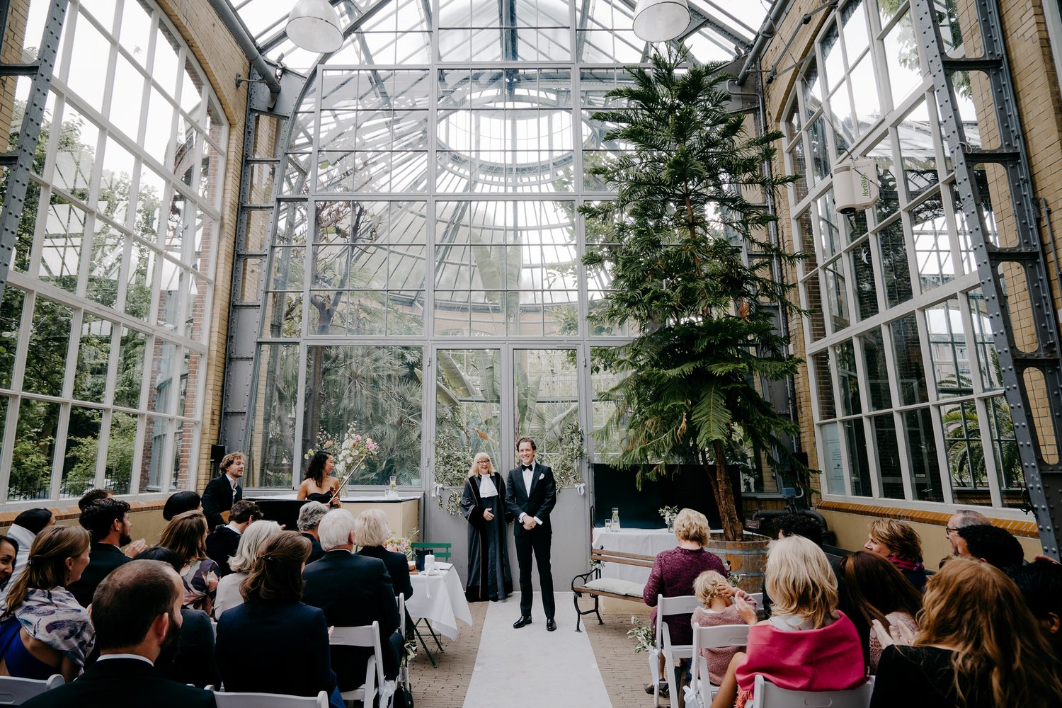 bruiloft hortus botanicus fotografie mark hadden