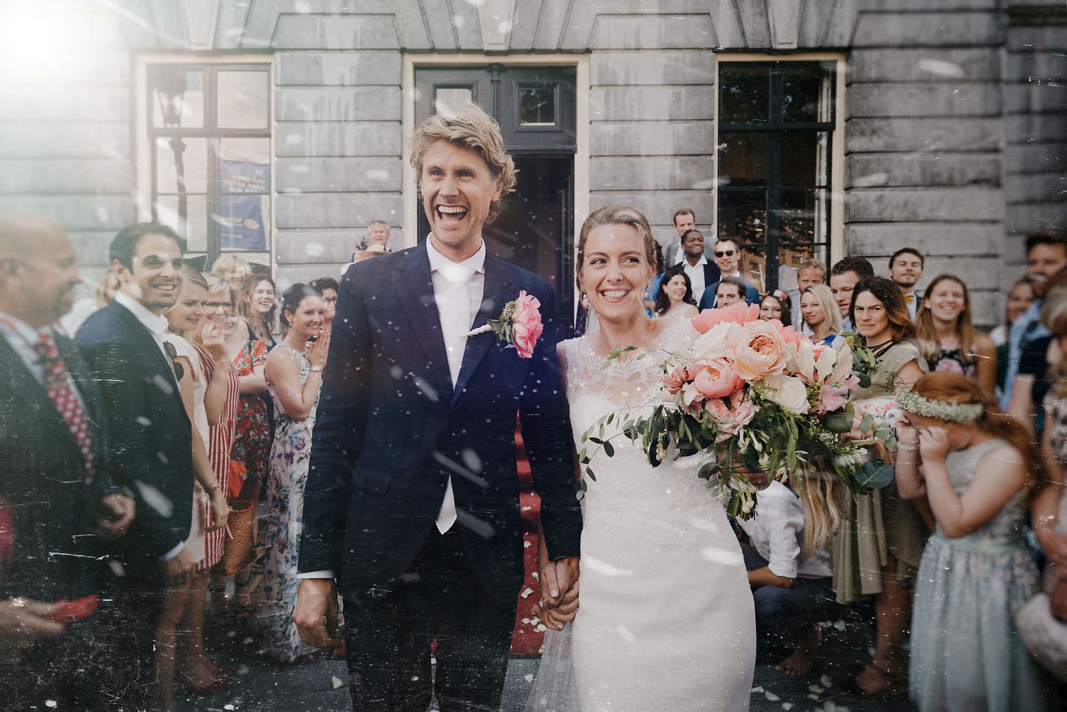wedding photographer utrecht couple just married
