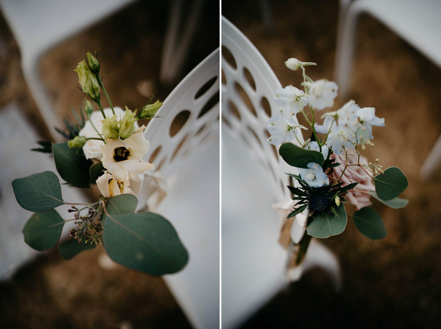 Wedding photographer Mark Hadden ceremony flowers details