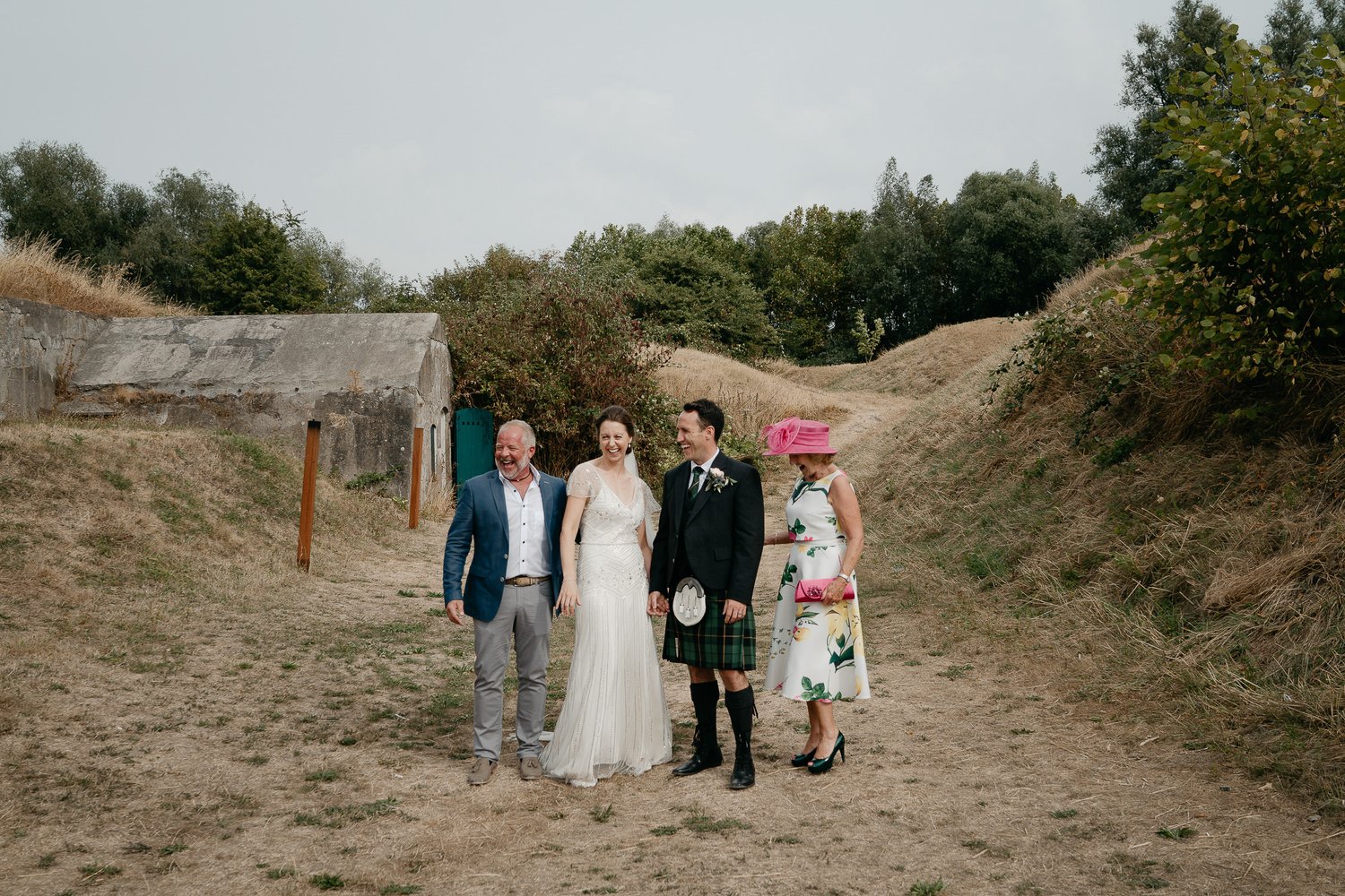 Wedding family portrait photoshoot by destination wedding photographer