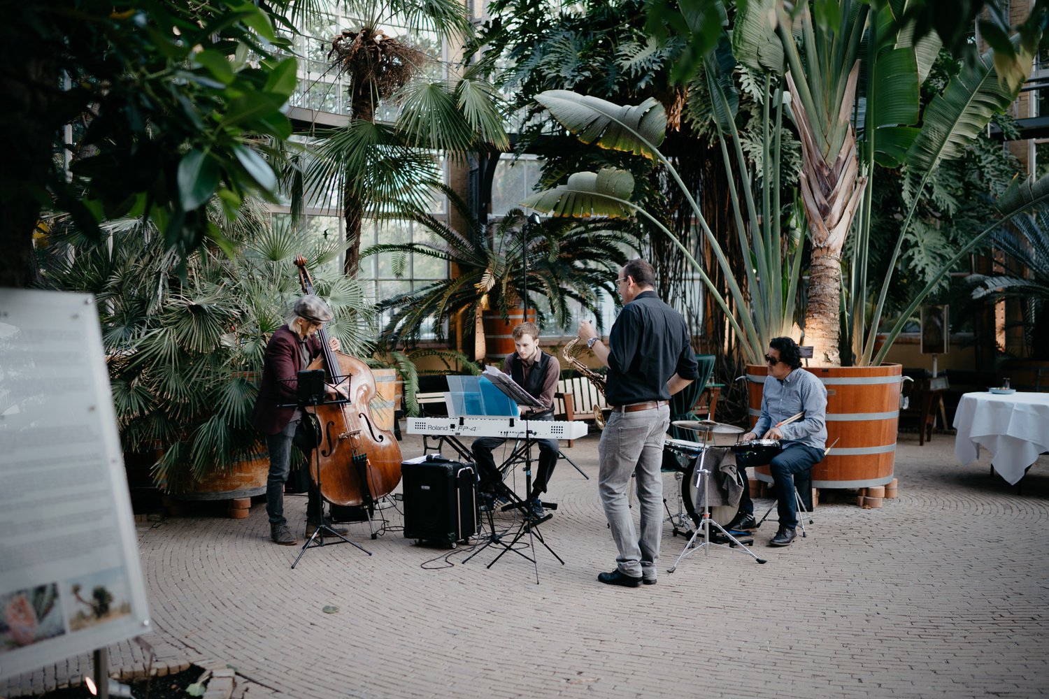 wedding band preparing amsterdam wedding photography 