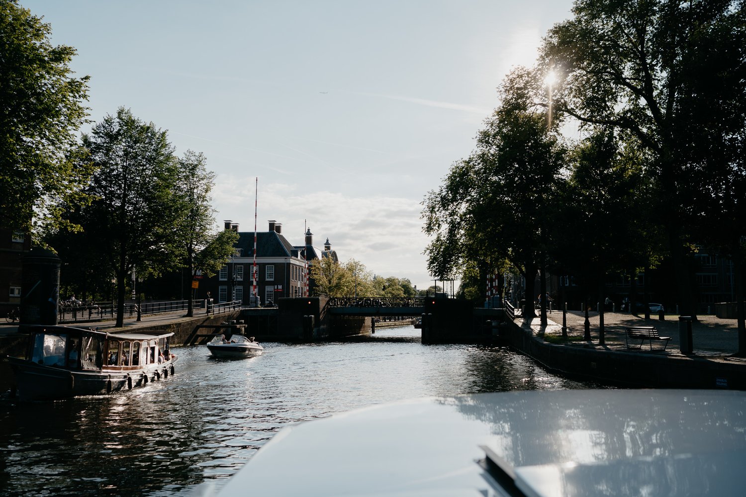 de grachten van amsterdam Mark Hadden bruiloft fotografie