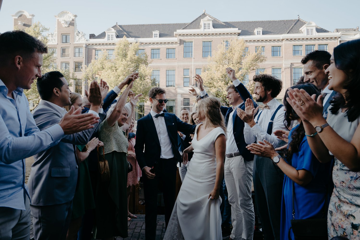 Beautiful Amsterdam wedding photographs