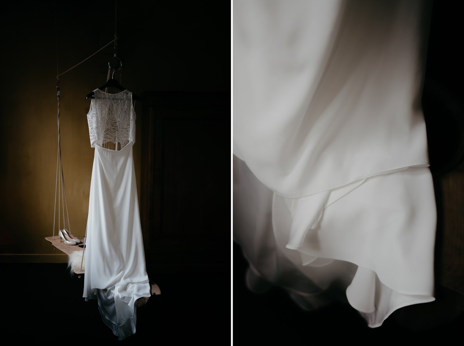 bruidsfotograaf mark hadden trouwjurk 