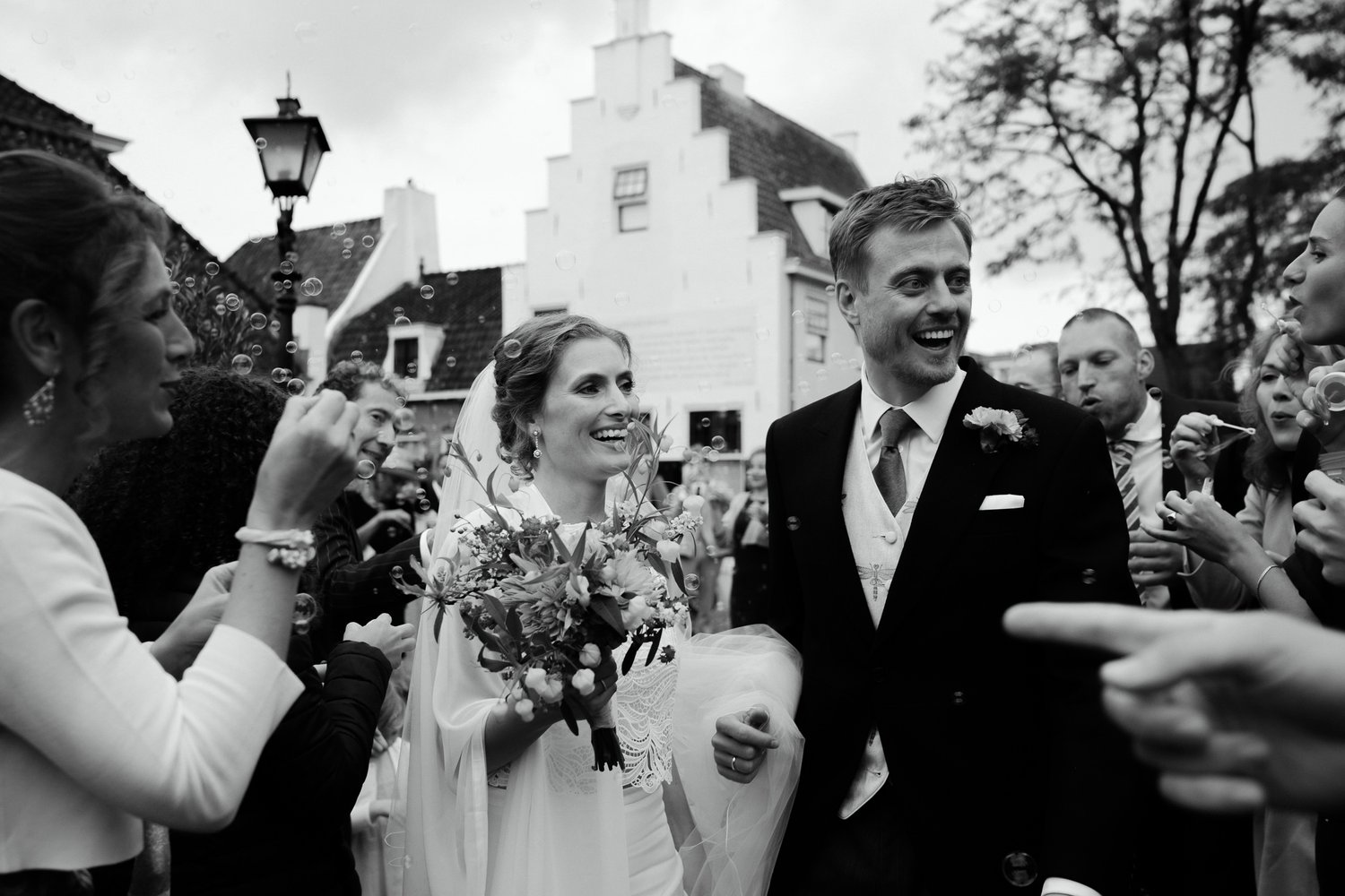 just married moment photography