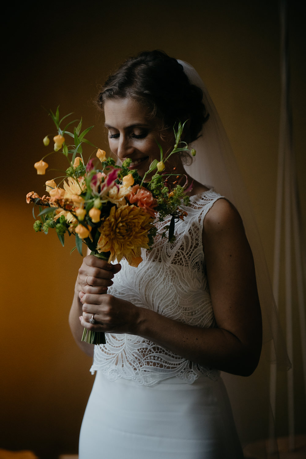 bride portrait wedding photography by amsterdam photographer Mark Hadden