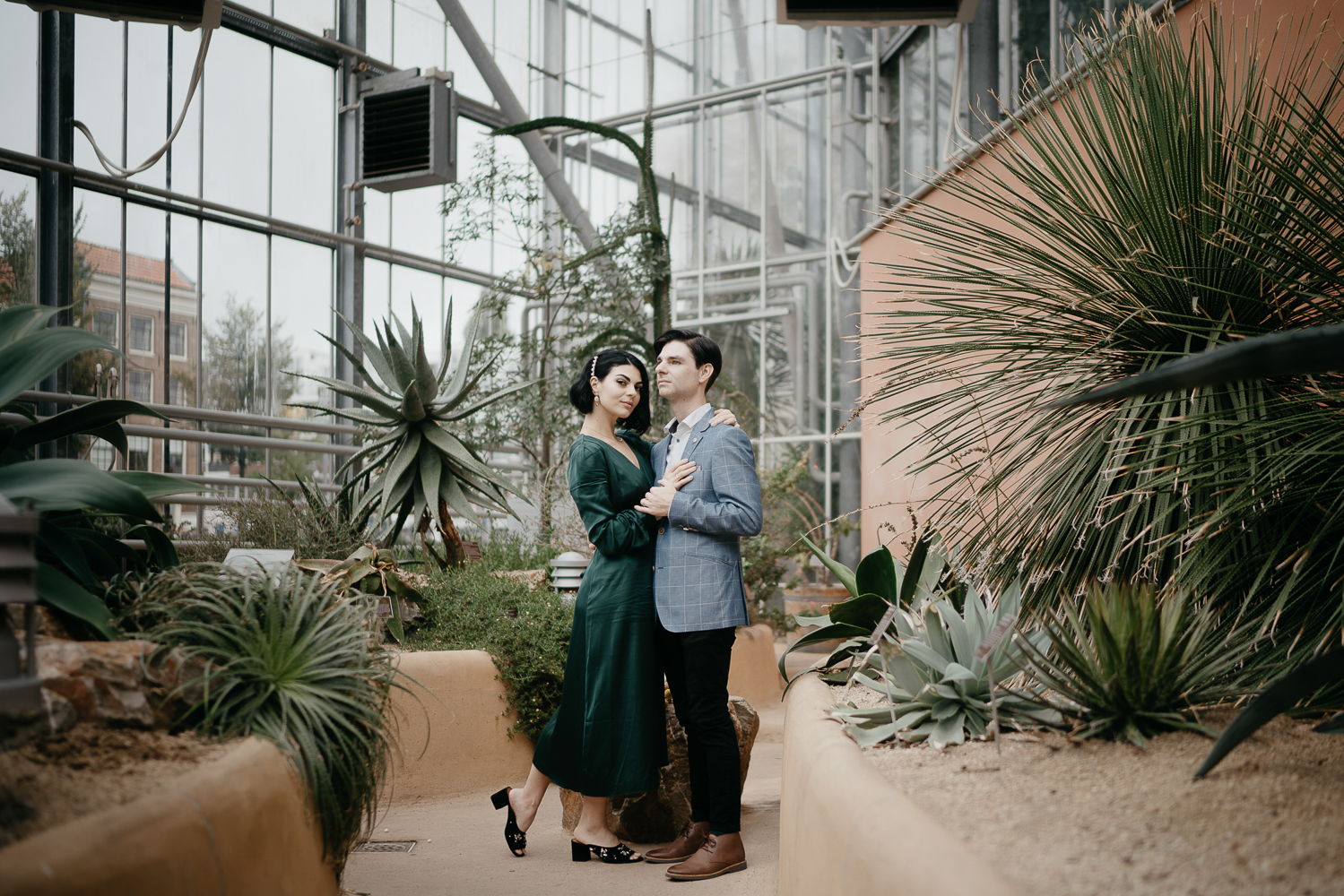 photoshoot botanical garden amsterdam couple photographer mark hadden