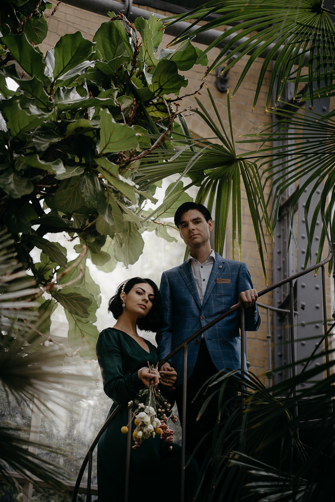 engagement shoot botanical garden amsterdam photography mark hadden