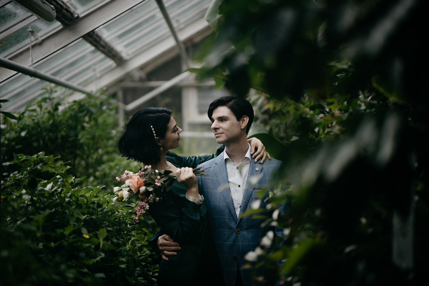 love shoot botanical garden amsterdam the netherlands